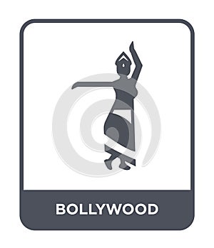 bollywood icon in trendy design style. bollywood icon isolated on white background. bollywood vector icon simple and modern flat