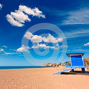 Bolnuevo beach in Mazarron Murcia at Spain photo