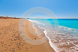 Bolnuevo beach in Mazarron Murcia at Spain photo