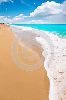 Bolnuevo beach in Mazarron Murcia at Spain photo