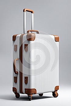 Bolo brown suitcase for luggage for travel blue bg