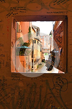 The wonderful colors of Bologna photo