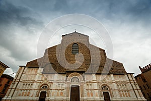 Bologna, Italy. Basilica di San Petronio photo