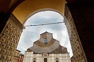 Bologna, Italy. Basilica di San Petronio photo