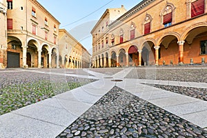 Bologna, Italy - The basilica of Santo Stefano, Holy Jerusalem, known as Seven Churches. Emilia-Romagna region