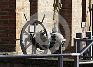 The Navile canal of Bologna was an important link to commercial traffic, thanks to a river lock chiusa it was navigable up to th photo