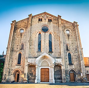 Bologna local landmark of Emilia Romagna region of Italy - Basilica of San Francesco