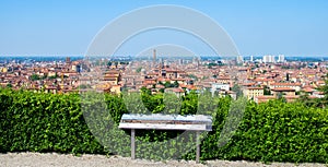 Bologna tour aerial view sightsee emilia romagna photo