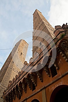 Bologna the two towers