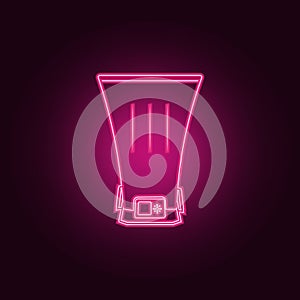 Bolometer icon. Elements of measuring elements in neon style icons. Simple icon for websites, web design, mobile app, info