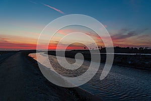 Bolsa Chica State Beach in California. photo