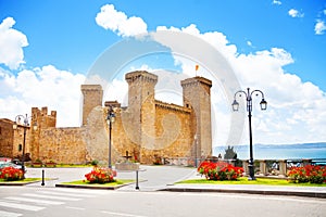 Bolsena castle photo