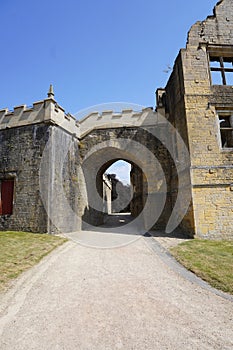 Bolsover Castle in the sun