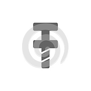 Bolt, repair icon. Element of materia flat tools icon