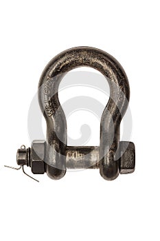 Bolt type anchor shackle