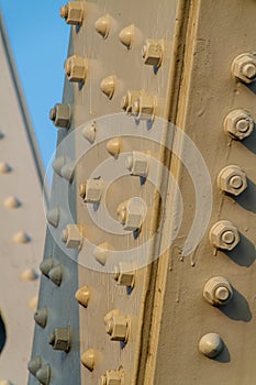 Bolted Supports on a Steel Frame Bridge