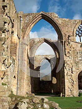 Bolton Abbey - row of arches