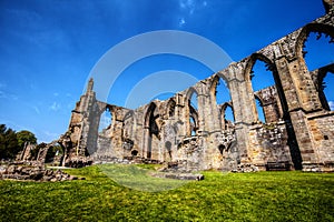 Bolton Abbey in Yorkshire Dales, Great Britain.