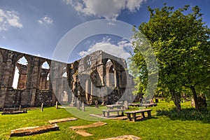 Bolton Abbey in Yorkshire Dales, Great Britain.