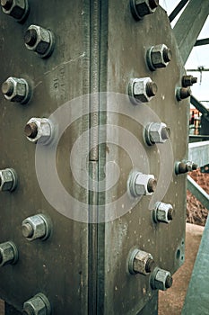 Bolts and high voltage pole