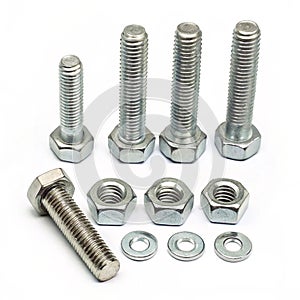 Bolts and nuts photo