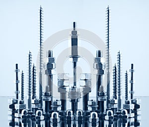 Bolts, screws, nuts.