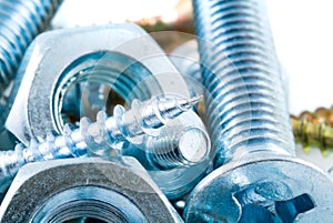 Bolts, screws, nuts