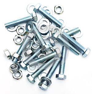 Bolts screws washers