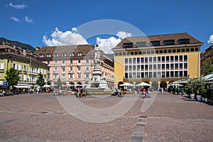 Bolzano city square, Italy