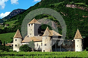 Bolzano, Italy: Feudal Castello Mareccio photo