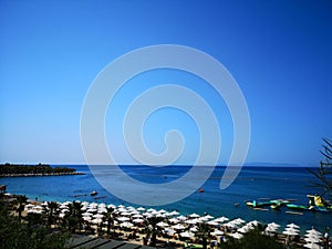 BolÃÂ­var beach in Athens, Greece photo