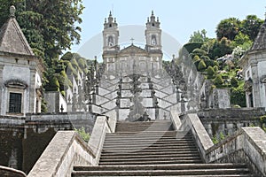 Bom Jesus do Monte sanctuary, Braga, Portugal