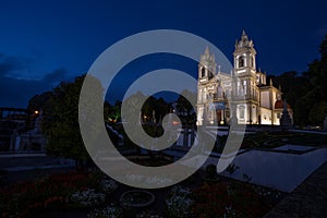 The `Bom Jesus` is a famous Religious Church Unesco Patrimony in Braga. photo