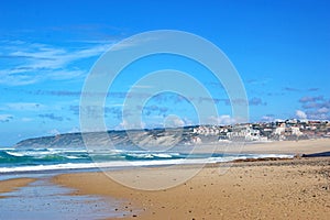 Bom Sucesso Beach in Portugal