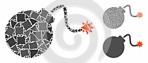Bomb Composition Icon of Tremulant Elements photo