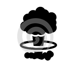 Bomb Detonation icon. Trendy Bomb Detonation logo concept on white background from army and war collection