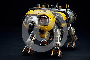 Bomb Exploration Robot. Generative Ai