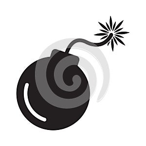 Bomb icon,vector illustration
