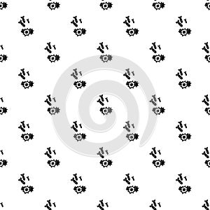 Bomb pattern vector