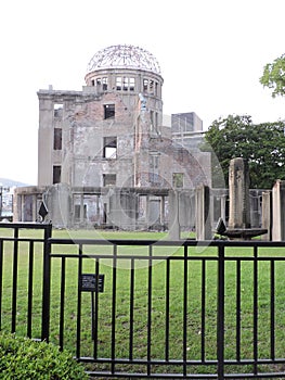 Hiroshima bomba dome japan sunset photo