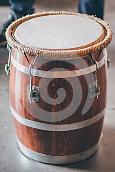 bomba drum made from whiskey bar