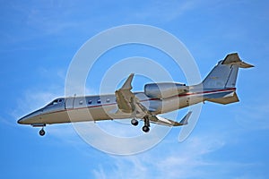 Bombardier Learjet 60 Private Business Jet Side View