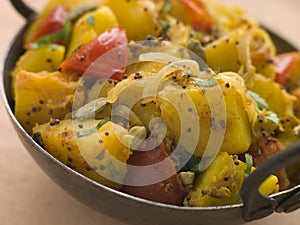 Bombay Aloo - Curried Potatoes photo