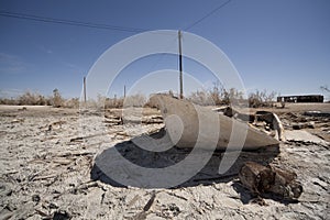 Bombay Beach Boat photo