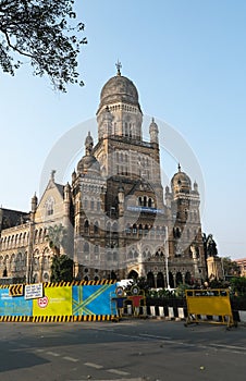 Bombay Municipal Corporation Building 1893 or BMC building in in Mumbai