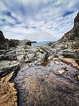 Bombo Headland Geological Site @ Kiama Australia photo