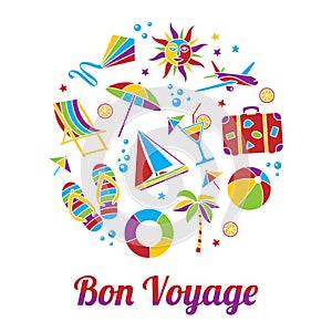 Bon Voyage card