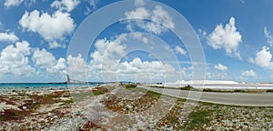 Bonaire Salt Flats and Cargo Pier