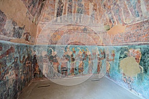 Bonampak paintings photo