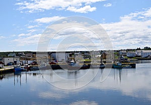 Bonavista harbour scene, Bonavista Peninsula NL Canada